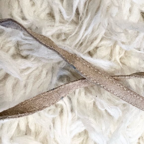 Steve Madden Kapri Wraparound Lace Sandal in Blush Suede - Picture 7 of 7